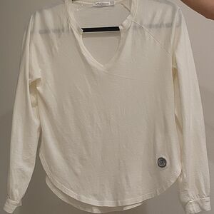 Peter Millar Off-White Long Sleeve Tee